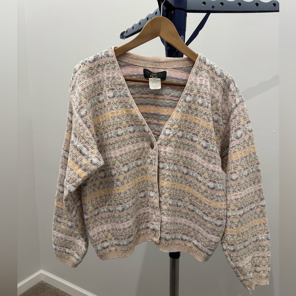 Orvis since 1856 button up sweater women size XL.
